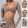 Long Sleeve Yoga Crop Top