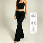 Lace High Waisted Flared Pants