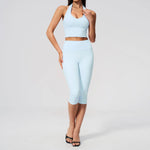 Yoga Capri Pants Athletic Set